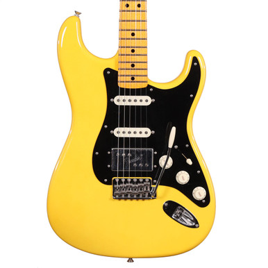 Fender Custom Shop '69 HSS Stratocaster in Faded Aged Graffiti Yellow - Image 1