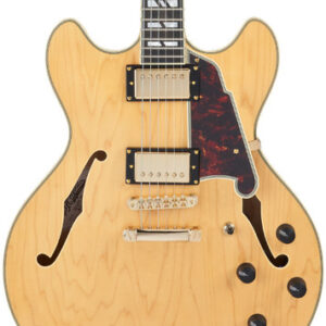 D'Angelico Deluxe DC in Satin Honey