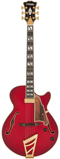 D'Angelico Excel SS Soho Dark Cherry Burst - Image 2