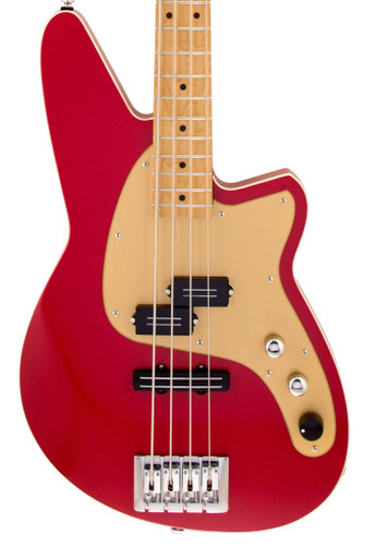 Reverend Decision Bass Guitar in Metallic Cherry - Image 2