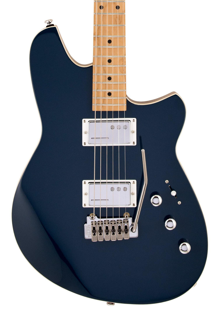 Reverend Descent Trem Baritone Electric Guitar in High Tide Blue - Image 1