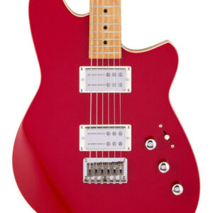 Reverend Descent Baritone Electric Guitar in Metallic Cherry