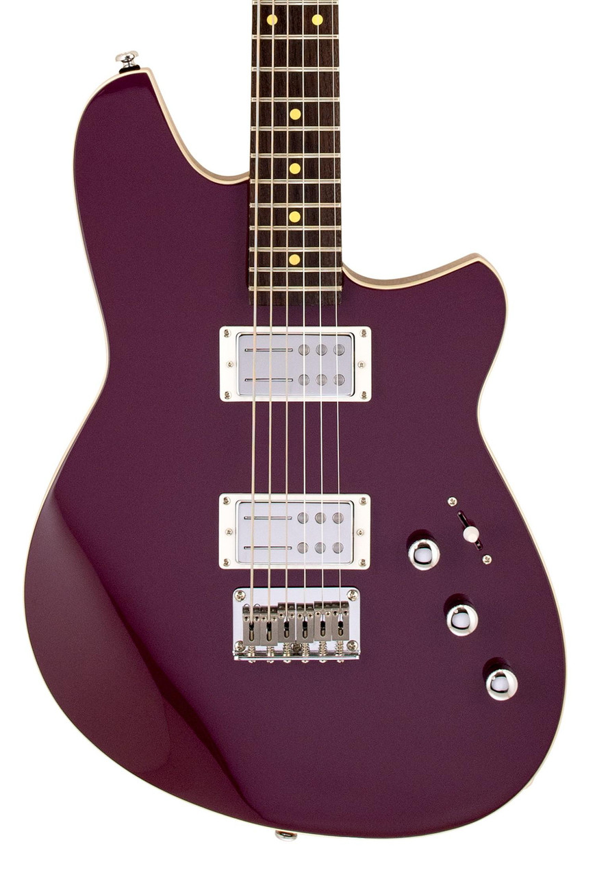 Reverend Descent Baritone Electric Guitar in Purple Punch - Image 1