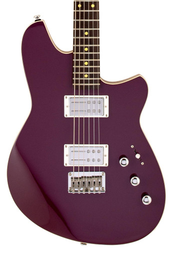 Reverend Descent Baritone Electric Guitar in Purple Punch - Image 2
