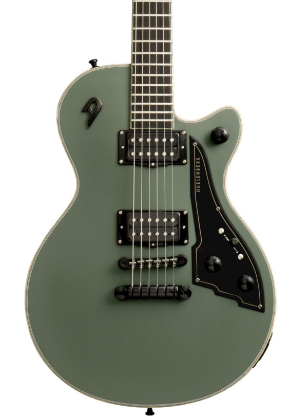 Duesenberg Fantom Series A Electric Guitar in Matte Olive - Image 1