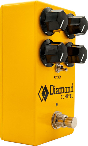 Diamond Comp/EQ Optical Compressor and Tilt EQ Pedal - Image 2