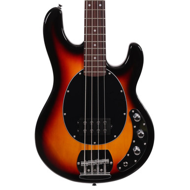 EastCoast SRB Bass Guitar Starter Pack in Three Tone Sunburst with 15W Amp & Accessories - Image 2