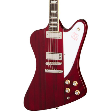 Epiphone Inspired by Gibson Firebird Electric Guitar in Wine Red - Image 2