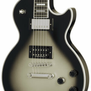 Epiphone Artist Adam Jones Signature 1979 Les Paul Custom Electric Guitar in Antique Silverburst