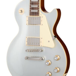 Epiphone Inspired by Gibson Les Paul Standard '60s Electric Guitar in Silver Mist