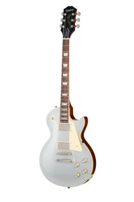 Epiphone Inspired by Gibson Les Paul Standard '60s Electric Guitar in Silver Mist - Image 3