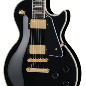 Epiphone Inspired by Gibson Les Paul Custom Electric Guitar in Ebony