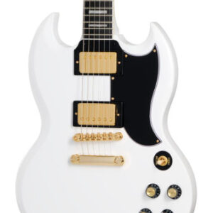 Epiphone Inspired by Gibson SG Custom Electric Guitar in Alpine White