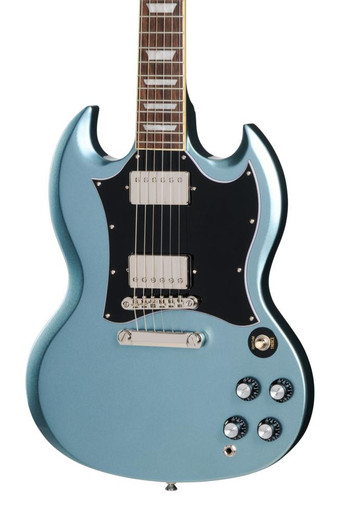 Epiphone Inspired by Gibson SG Standard Electric Guitar in Pelham Blue - Image 1