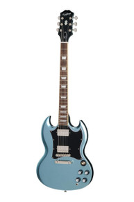 Epiphone Inspired by Gibson SG Standard Electric Guitar in Pelham Blue - Image 3