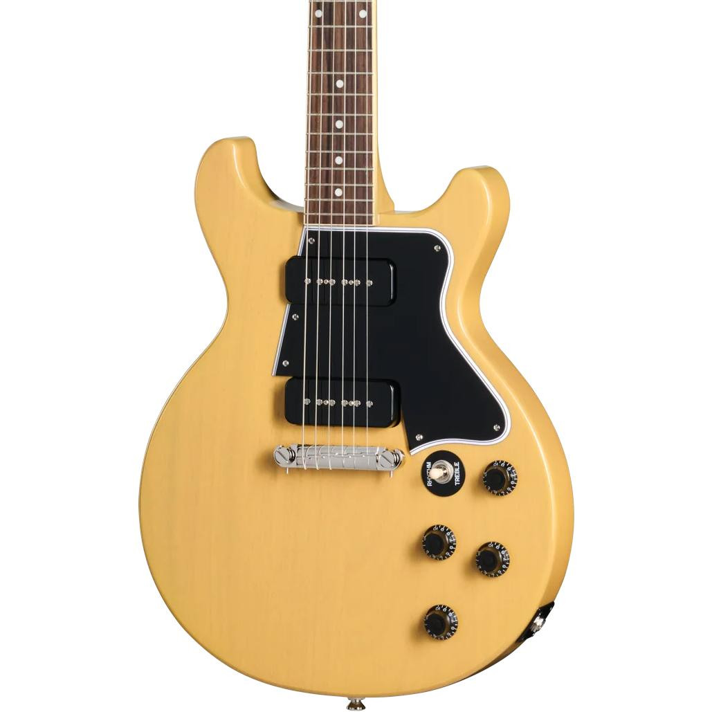 Epiphone Inspired by Gibson Les Paul Special Double Cut Electric Guitar in TV Yellow