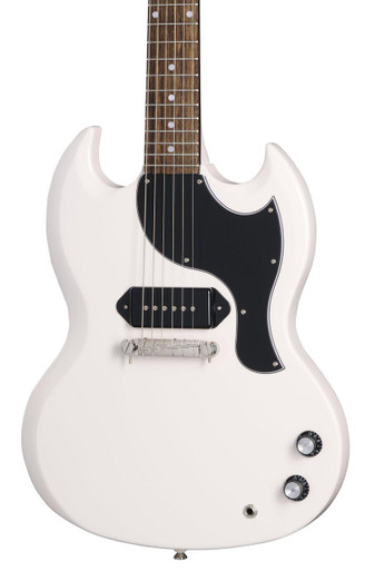 Epiphone Artist YUNGBLUD Signature SG Junior Electric Guitar in Classic White - Image 1