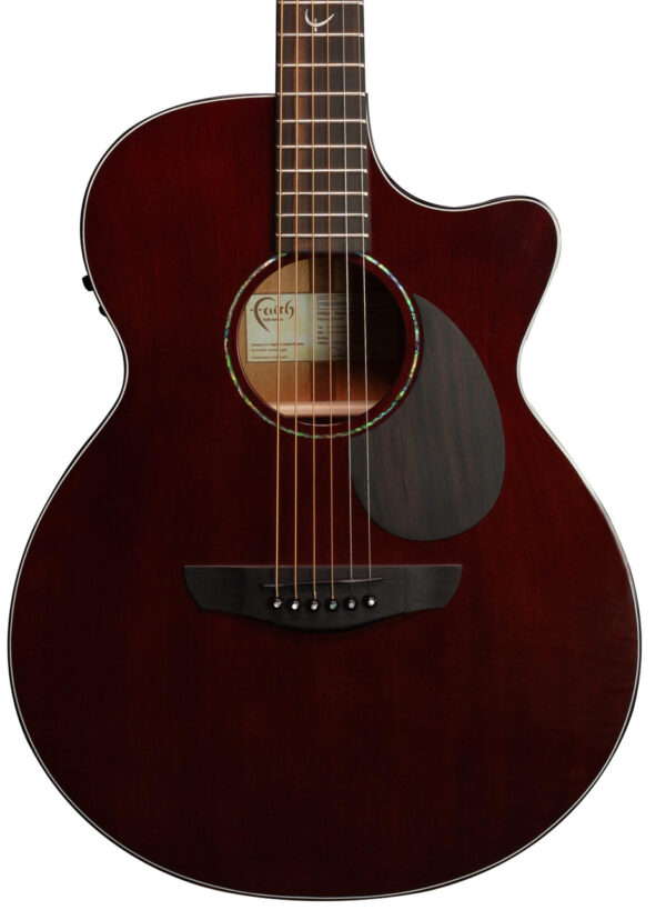Faith Nexus Series Venus Cutaway Electro Acoustic in Thru-Cognac - Image 1
