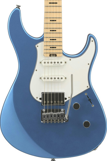 Yamaha Pacifica Standard Plus Electric Guitar with Maple Fretboard in Sparkle Blue - Image 1