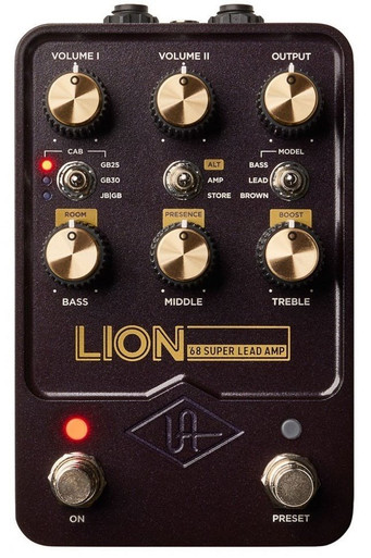 Universal Audio UAFX Lion '68 Super Lead Amp Simulator Pedal - Image 1