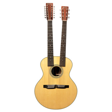 Martin Standard Series Grand J-28E Double-Neck Acoustic Guitar - Image 2