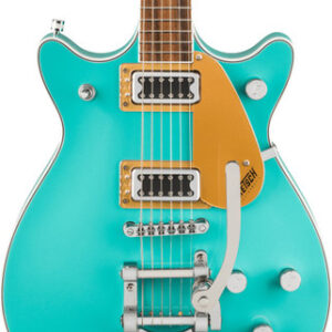 Gretsch G5232T Electromatic Double Jet FT With Bigsby Laurel Fingerboard Caicos Green