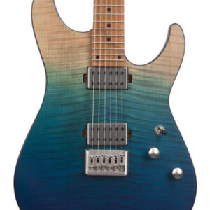 Schecter C-1 Standard Plus Electric Guitar in Blue Fade