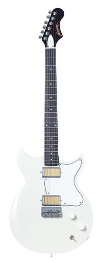 Harmony Standard Rebel Electric Guitar in Pearl White - Image 2