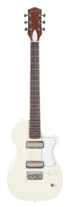 Harmony Standard Juno Electric Guitar in Pearl White - Image 3