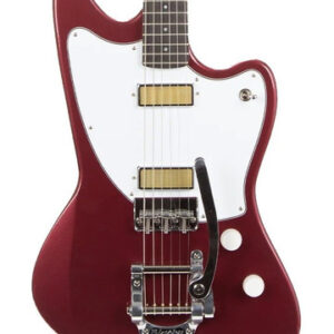 Harmony Standard Silhouette Electric Guitar in Burgundy with Bigsby