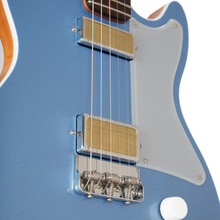 Harmony Standard Jupiter Thinline Electric Guitar in Sky Blue - Image 3