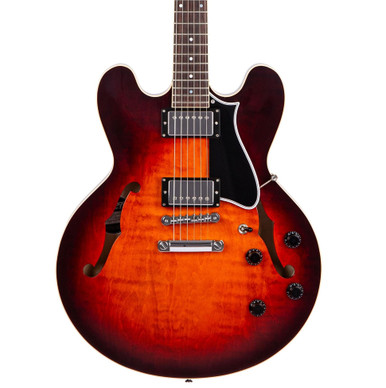 Heritage Standard II Collection H-535 Semi-Hollow Electric Guitar in Chestnut Burst - Image 1