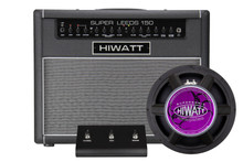 Hiwatt SUPER LEEDS 150 1x12 150w Amplifier Combo in Black with Spring Reverb - Image 3