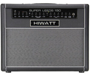 Hiwatt SUPER LEEDS 150 1x12 150w Amplifier Combo in Black with Spring Reverb