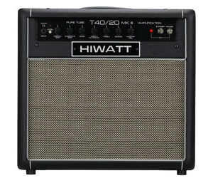 Hiwatt T40/20 Tube Series MKIII 40/20w 1x12 Amplifier Combo