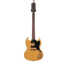 Epiphone Inspired by Gibson SG Special P-90 Electric Guitar in TV Yellow - Image 3