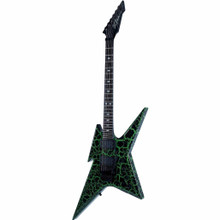 BC Rich Ironbird MK1 Legacy Floyd Rose Guitar in Green Crackle - Image 3
