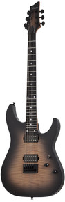Schecter C-1 Standard Plus Electric Guitar in Ember Burst - Image 3