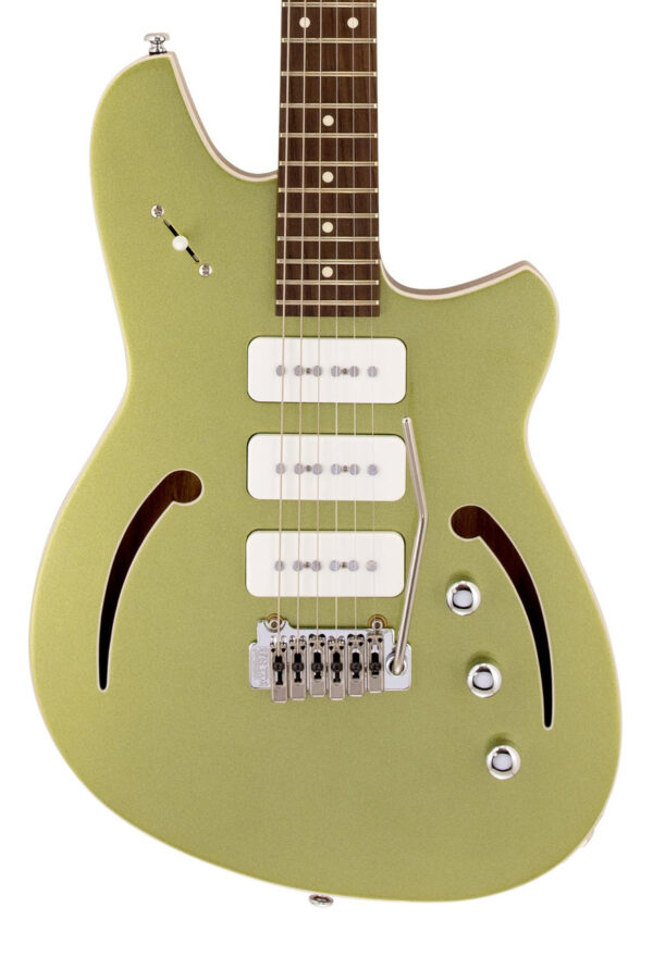Reverend Kingbolt Air 390 Electric Guitar in Metallic Limeade - Image 1