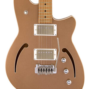 Reverend Kingbolt Air HH Electric Guitar in Metallic Bronze