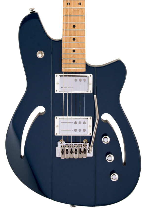 Reverend Kingbolt F-Sonic Electric Guitar in High Tide Blue - Image 1