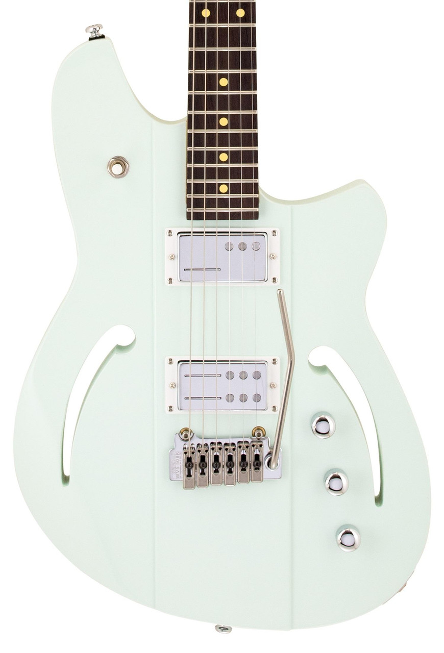 Reverend Kingbolt F-Sonic Electric Guitar in Iconic Blue - Image 1
