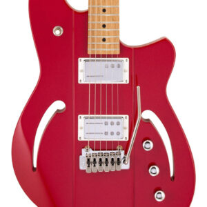 Reverend Kingbolt F-Sonic Electric Guitar in Metallic Cherry