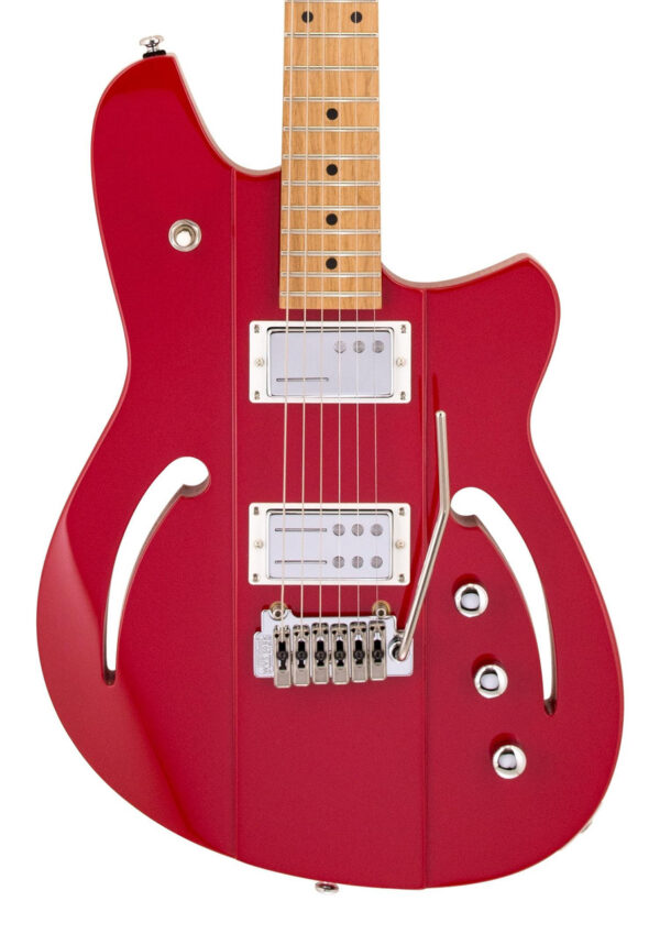 Reverend Kingbolt F-Sonic Electric Guitar in Metallic Cherry