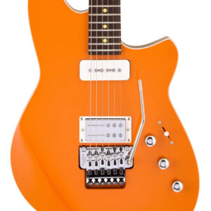 Reverend Kingbolt H90 Floyd Rose Electric Guitar in Baked Orange