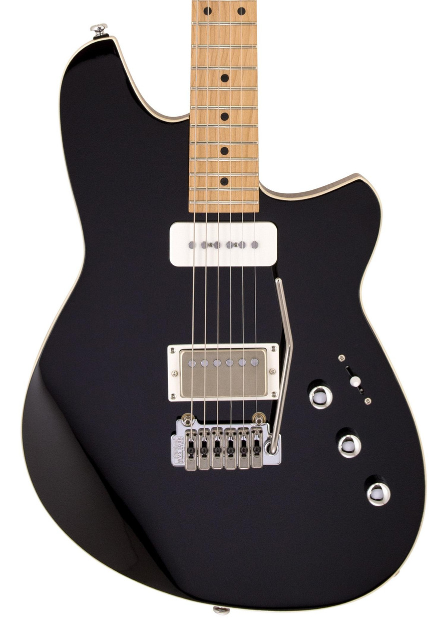 Reverend Kingbolt H90 Electric Guitar in Midnight Black - Image 1
