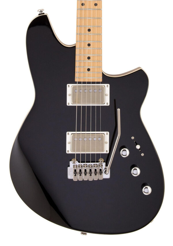 Reverend Kingbolt HH Electric Guitar in Midnight Black - Image 1
