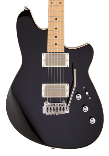 Reverend Kingbolt HH Electric Guitar in Midnight Black - Image 2