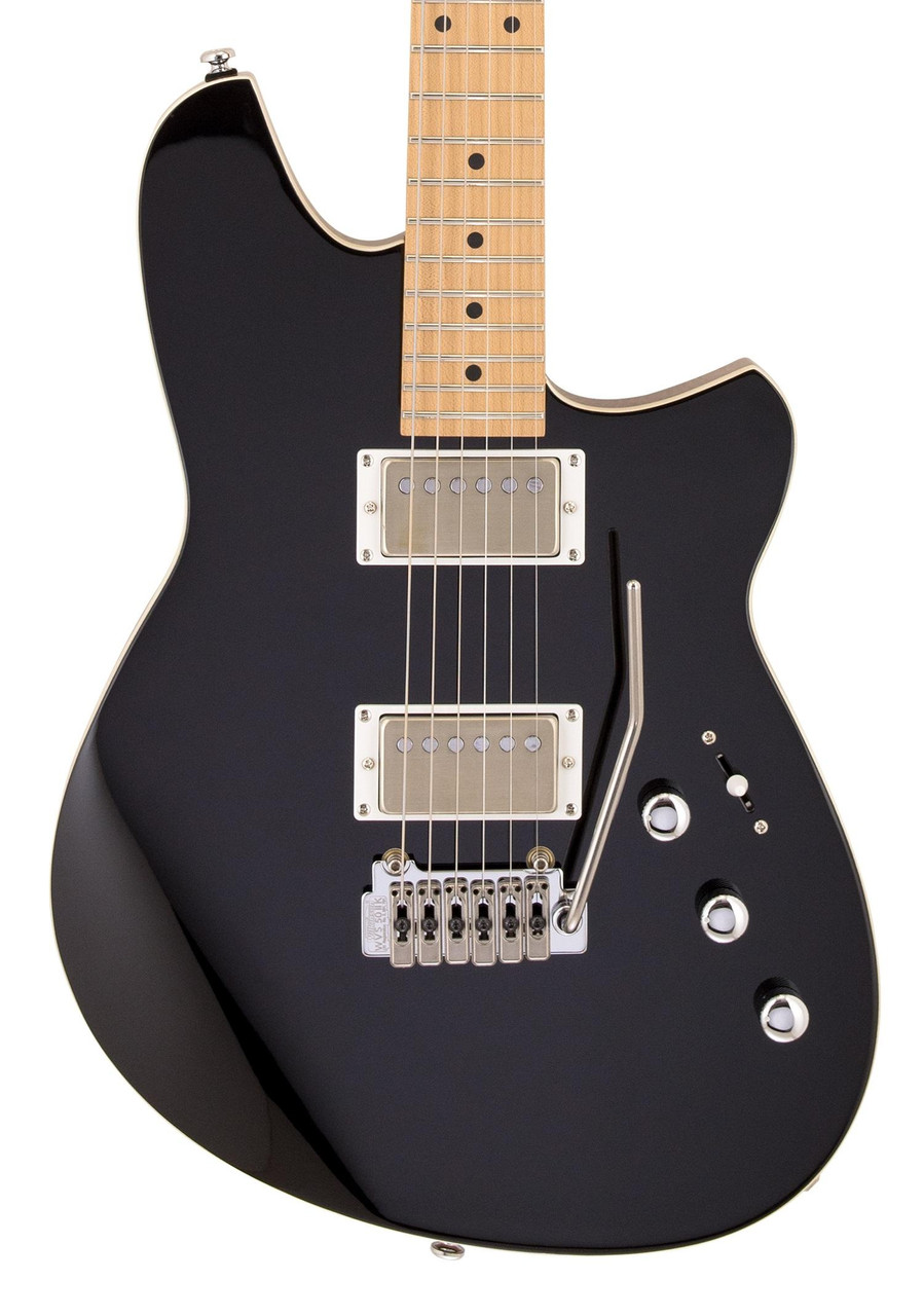 Reverend Kingbolt HH Electric Guitar in Midnight Black - Image 1