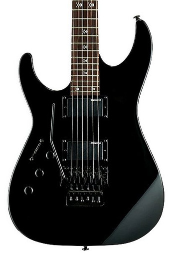 ESP LTD KH-202 Left Handed Kirk Hammett Signature in Black - Image 1